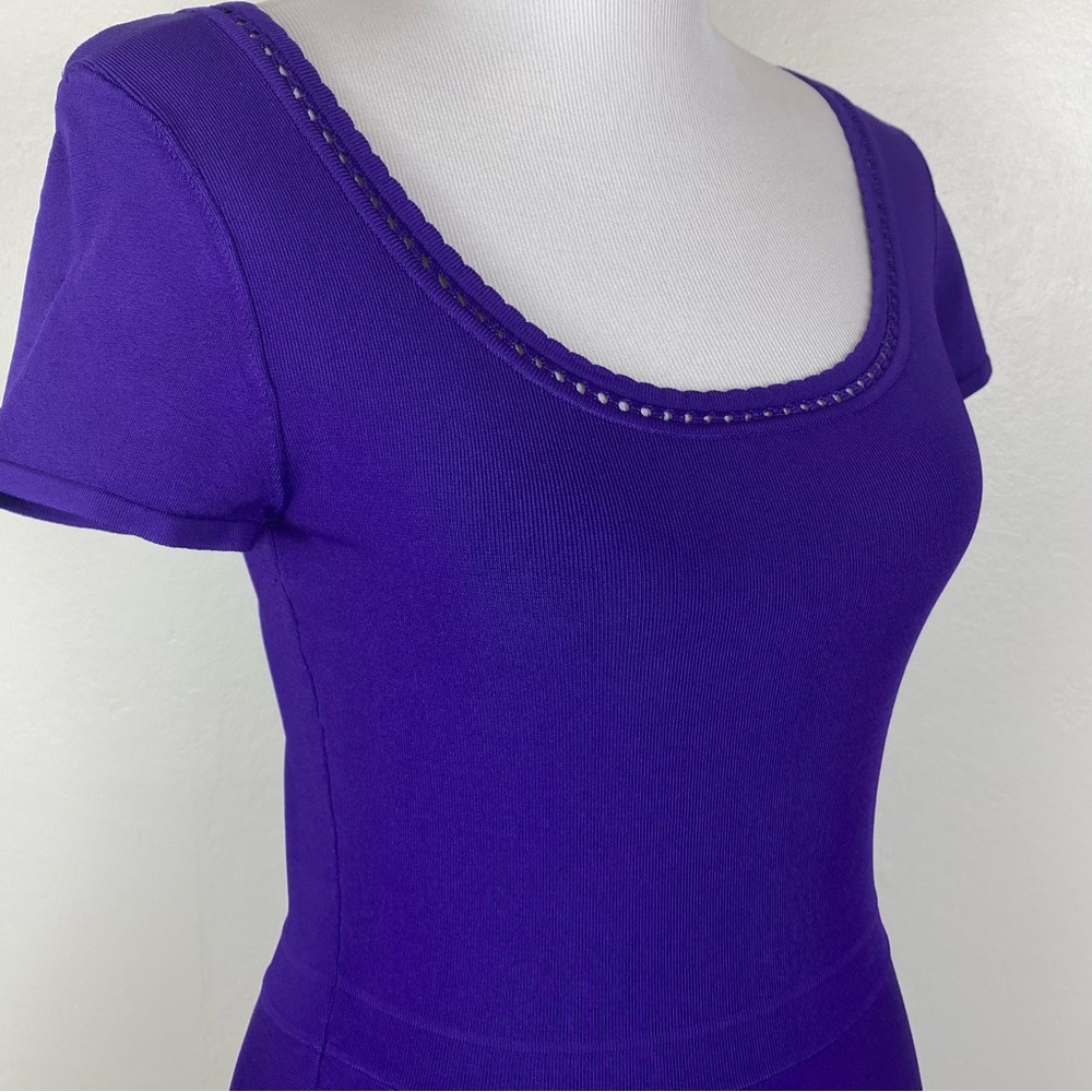Diane Von Furstenburg St. Petersburg Mini Dress in Purple - Picture 5 of 10